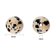 Olycraft Natural Dalmatian Jasper Stone Bead Strands G-OC0001-54-2