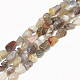 Natural Botswana Agate Beads Strands X-G-S302-30-1