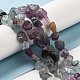 Raw Rough Natural Fluorite Beads Strands G-I283-G02-02-2