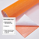 Benecreat 15.7x78.7 (40cmx2m) doublure d'étagère orange en tissu de feutre auto-adhésif pour la fabrication de costumes de bricolage et le bâton de tissu de boîte de tiroir de bijoux DIY-WH0146-04G-4