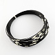 Création de bracelet en fil d'acier bijoux bricolage TWIR-R004-24-1