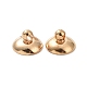 Perle pendenti in ottone con cappuccio KK-E446-02-2