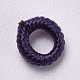 Polyester Cord Beads WOVE-K001-B30-1