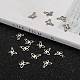 304 Stainless Steel Insect Charm Butterfly Pendants STAS-J014-19-5