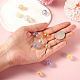 Gioielli pandahall 12 pz 6 perle di globo di vetro soffiato trasparente fatte a mano GLAA-PJ0001-03-5