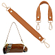 WADORN 2Pcs PU Leather Handbag Handle FIND-WH0111-168B-1