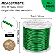 BENECREAT 12 Gauge (2mm) Aluminum Wire 100FT (30m) Anodized Jewelry Craft Making Beading Floral Colored Aluminum Craft Wire - Green AW-BC0001-2mm-10-2