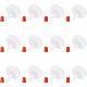 Benecreat 24 Stück Yorker-Kappen mit natürlicher roter Spitze FIND-WH0108-22-1