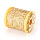 Cordón redondo de poliéster encerado YC-E004-0.65mm-N624-2