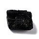 Raue rohe natürliche schwarze Turmalinperlen G-K314-04-3