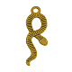 Alloy Snake Pendants TIBEP-20605-AG-RS-2