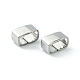 304 Stainless Steel Slide Charms/Slider Beads STAS-C016-08B-P-3