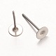 316 Surgical Stainless Steel Stud Earring Findings STAS-K098-02-5mm-P-2