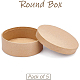 Kraft Cardboard Paper Jewelry Gift Boxes CBOX-WH0006-07-5