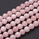 Chapelets de perles en quartz rose naturel X-GSR14mmC034-2