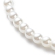 Collana con pendente in plastica animale dei cartoni animati con catene di perline di perle acriliche per bambini NJEW-JN03960-8