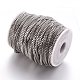 304 Stainless Steel Twisted Chains Curb Chain CHS-R001-1.2mm-3