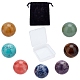 Sunnyclue 7 piezas 7 decoraciones de piedras preciosas de estilo G-SC0001-45-1