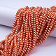 Glass Pearl Beads Strands HY6mm85-4