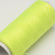 布地やDIYクラフト用品402ポリエステル縫糸コード  緑黄  0.1mm  約120m /ロール  10のロール/袋 OCOR-R027-08-2
