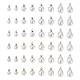 48pcs 8 encantos de perlas de imitación de acrílico de estilo OACR-TA0001-09-2