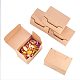 Nbeads 30 paquete de cajas de regalo kraft cajas de papel para envolver regalos con cuerda de cáñamo y etiquetas para decoración de bodas CON-NB0001-04-4