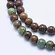 Fili di perle di giada quarzosa naturale G-E444-32-6mm-3