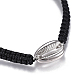 Bracelets réglables en perles de nylon BJEW-N303-01-4