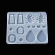 Серьги-подвески своими руками силиконовые Молды DIY-L021-67-2