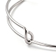 304 Stainless Steel Expandable Bangle for Girl Women BJEW-C003-03P-3