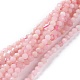 Chapelets de perles en opale rose naturelle G-A026-A07-2mm-1