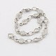 304 Stainless Steel Flower Chains CHS-K001-47-2