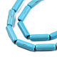 Chapelets de perles en turquoise synthétique TURQ-S282-26-2