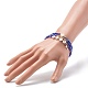 Glass Beads Stretch Bracelets Sets BJEW-JB06575-05-3