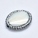 Perles de coquillage blanc naturel RB-K056-02B-2