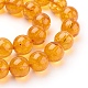 Chapelets de perles en cristal de quartz naturel G-C076-10mm-6-3