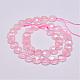 Chapelets de perles en quartz rose naturel G-D864-01A-1