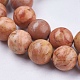 Brins de perles de pierres naturelles mélangées G-K040-01-3
