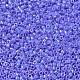 MIYUKIデリカビーズ小  シリンダー  日本製シードビーズ  15/0  （dbs0167)不透明med青ab  1.1x1.3mm  穴：0.7mm  約3500個/10g X-SEED-J020-DBS0167-3