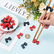 GORGECRAFT 20 Pieces Chopstick Helper Reusable Training Chopsticks Plastic Connector for Many Age Beginner Trainers Learner Tableware Accessories KY-GF0001-23-3