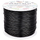 BENECREAT 18 Gauge (1mm) Aluminum Wire 492FT (150m) Anodized Jewelry Craft Making Beading Floral Colored Aluminum Craft Wire - Black AW-BC0001-1mm-09-1