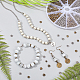Nbeads 500pcs 10 perles en alliage de style tibétain FIND-NB0003-75-4