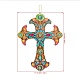 Fai da te kit di decorazione ciondolo diamante tema religione DIAM-PW0004-102A-01-1