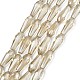 Chapelets de perles en verre électroplaqué EGLA-L015-HP-B05-1