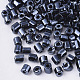6/0 Two Cut Glass Seed Beads SEED-S033-03B-03-2