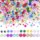 PandaHall 4 Size Crackle Round Glass Beads CCG-PH0001-06-1