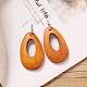 Серьги-подвески из сплава дерева FS-WG9E4F8-08-1