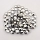 Triangle Electroplate Platinum Plated Glass Beads Strands EGLA-P014-F12-1