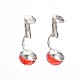 Trendy Glass Beads Clip-on Earrings EJEW-JE01519-3