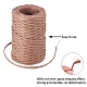 Cuerdas de papel para la fabricación de joya de diy OCOR-WH0032-52-5